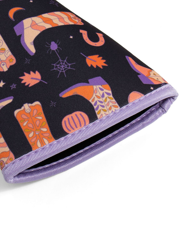 Halloween Western Cowgirl Boots Drink Sleeve, 4 of 4