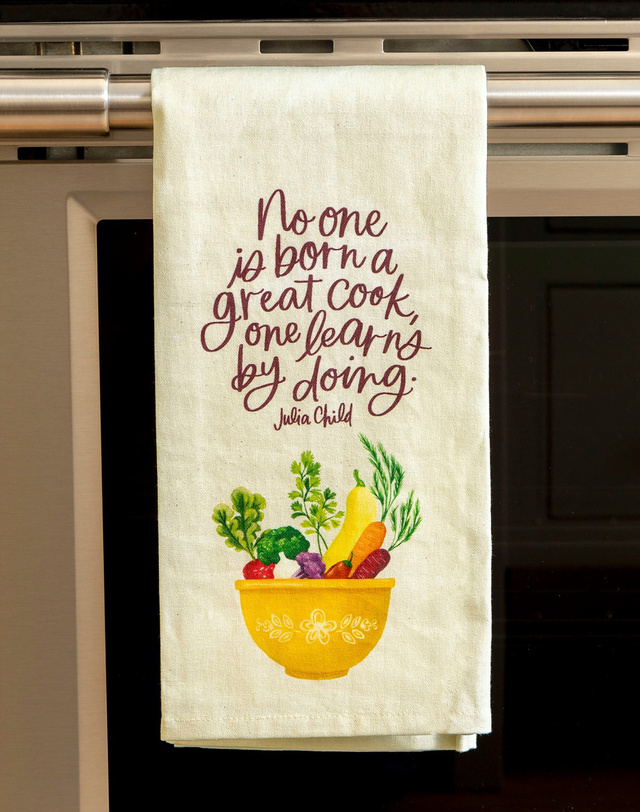 Great Cook Julie Child Kitchen Towel, 2 of 4