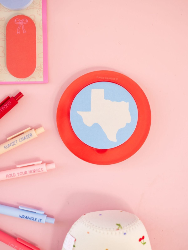 Texas Western Sticky Notes with Acrylic Holder, 5 of 5