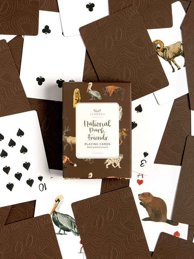 National Parks Friends Animal Wildlife Deck of Playing Cards, 2 of 3