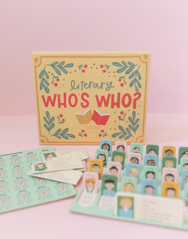 Literary Who's Who - Clues & Guessing Game, 2 of 10
