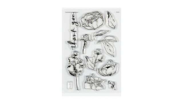 Stamp Set : 4×6 Florals, 1 of 4