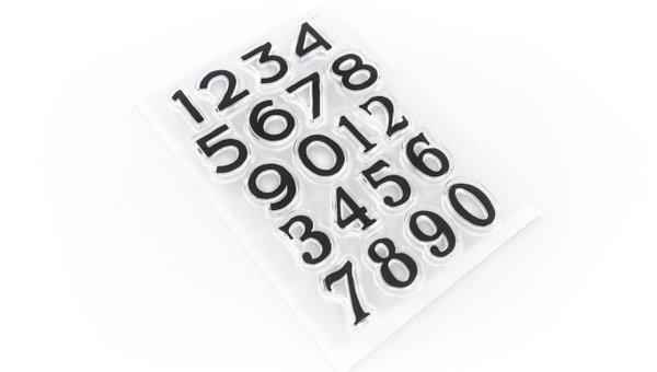 Numbers Are Awesome #16 4×6 Stamp Set, 2 of 2