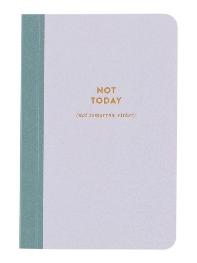 Not Today Mini Journal, 1 of 2