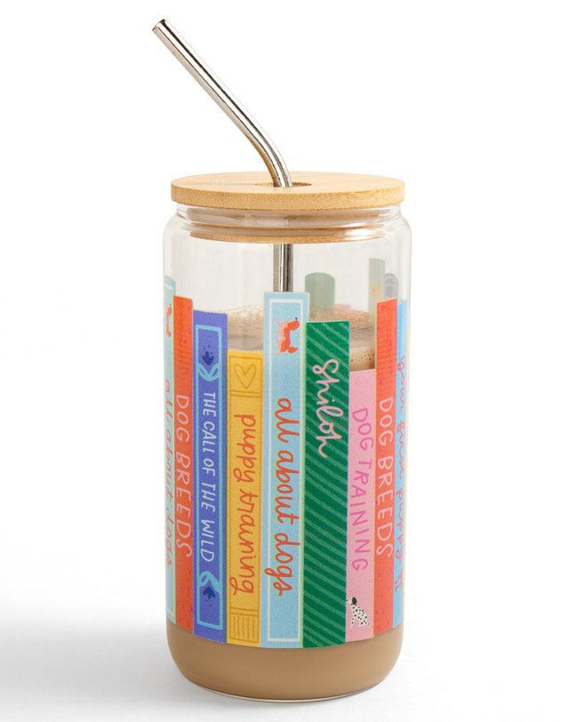 Dog Books Glass Can, 3 of 5
