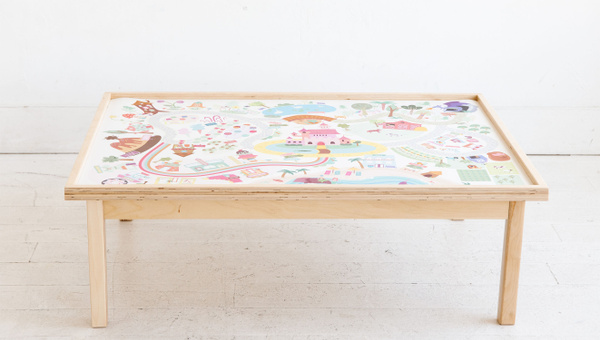 Table Top Rainbow Land Play Mat, 2 of 8