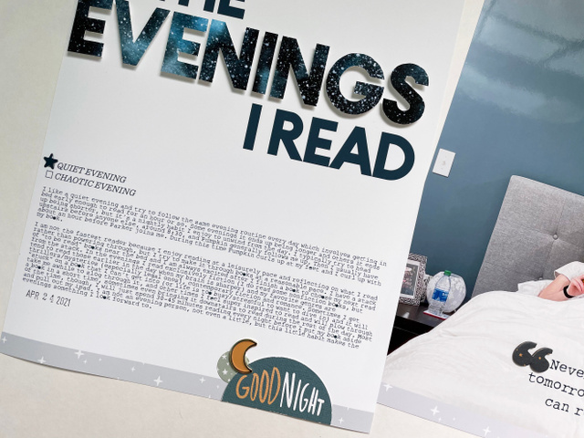 Evenings I Read, 3 of 3