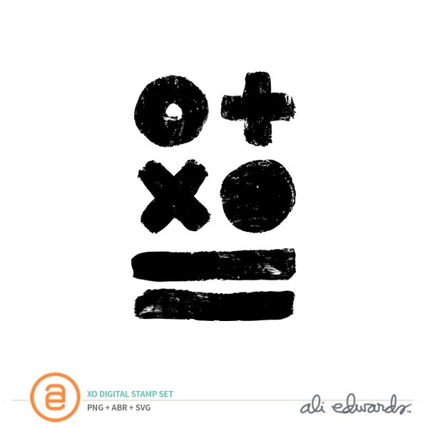 XO Digital Stamp Set, 1 of 1