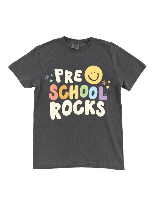 Preschool Rocks Tee - Pepper , 4 of 4