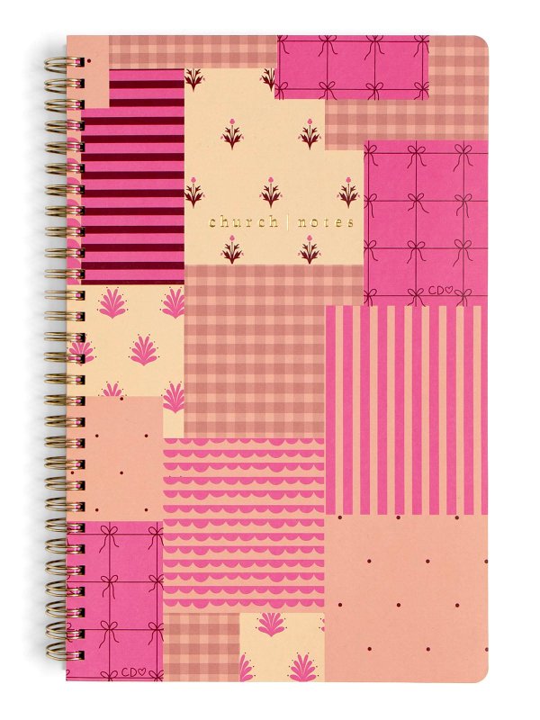 Quilted Patchwork Bible Study Notebook by Church Notes, 1 of 5
