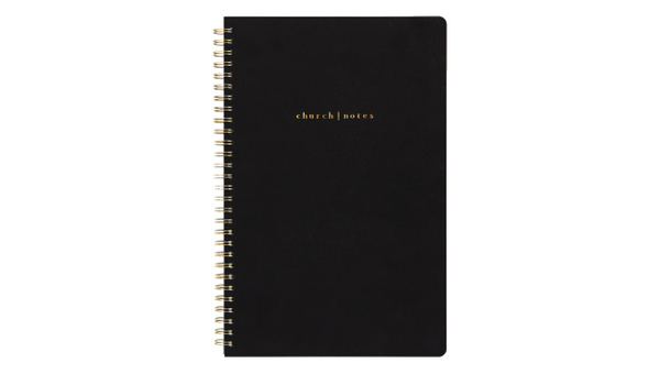 Church Notes Notebook - Black, 1 of 8