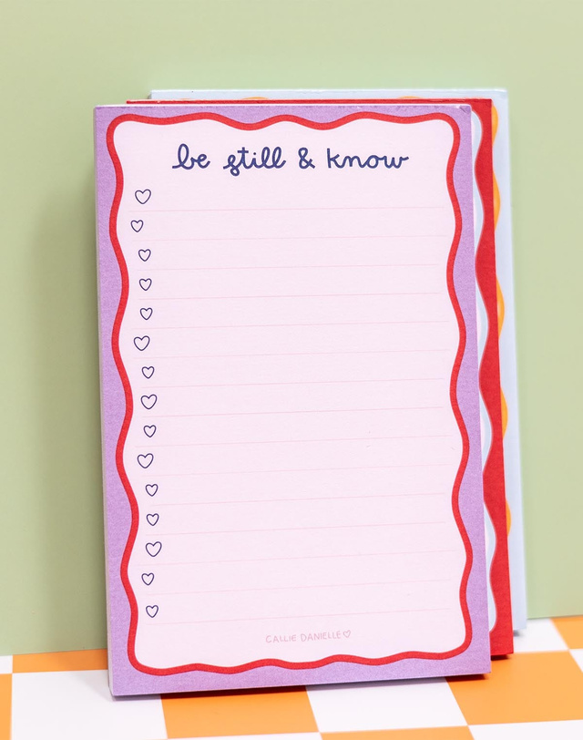 Be Still & Know Notepad, 1 of 5