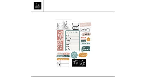 Stop The Blur December 2020 Digital Printable, 1 of 1