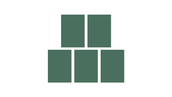 Color Collective 5×7 Cardstock Sticker Paper - Evergreen, 1 of 3