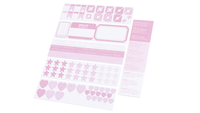 Color Collective Mini Sticker Booklet - Pinkity, 2 of 2