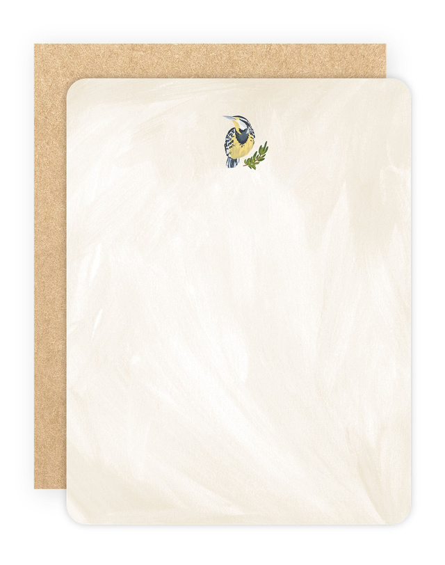 Feathered Friends Birds Flat Note Set, 8 of 9