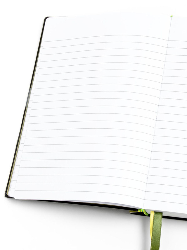 Green Floral 5×7 Lined Softcover Book Journal, 6 of 6