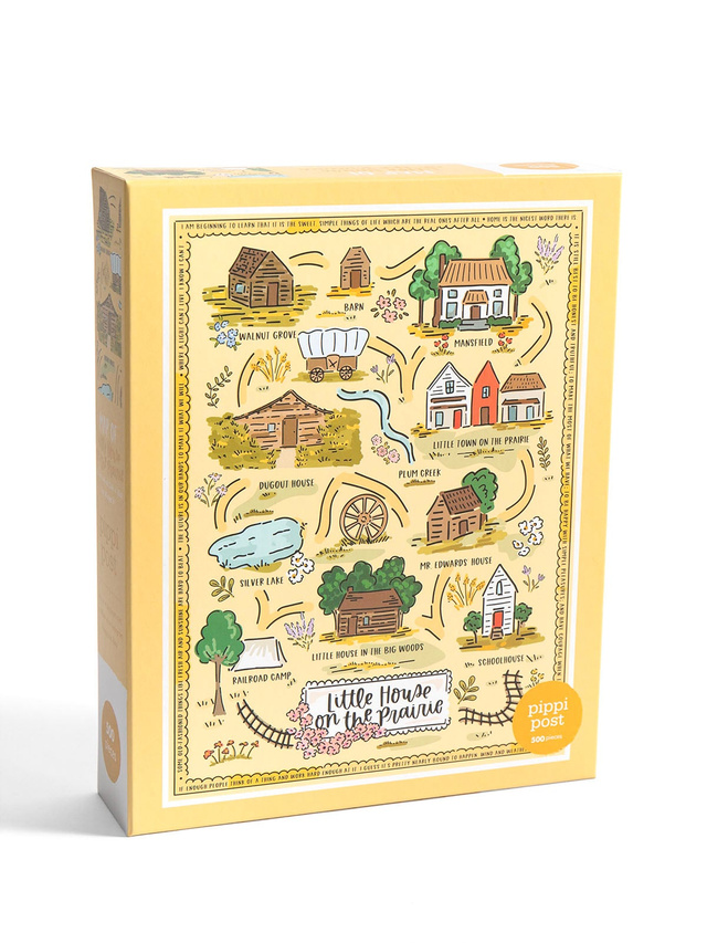 Little House on the Prairie Map - 500 Piece Jigsaw Puzzle, 1 of 8
