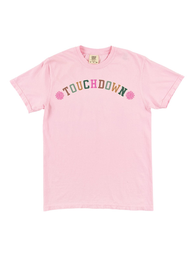 Touchdown Football Game Day Tee - Blossom, 5 of 5
