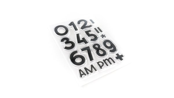 Numbers Are Awesome #5 4×6 Stamp Set, 2 of 2