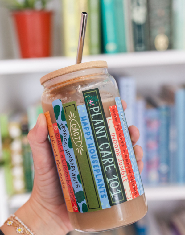 Plant Books Glass Can, 3 of 6