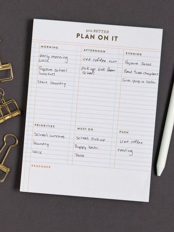 Plan On It 6×8 Notepad, 3 of 3