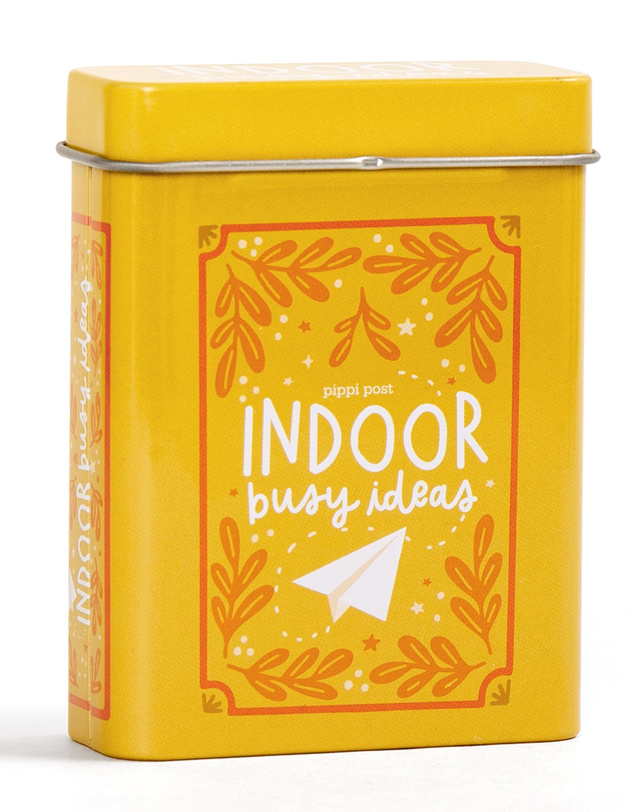 Indoor Busy Ideas Game - Deck of Cards + Storage Tin, 4 of 5