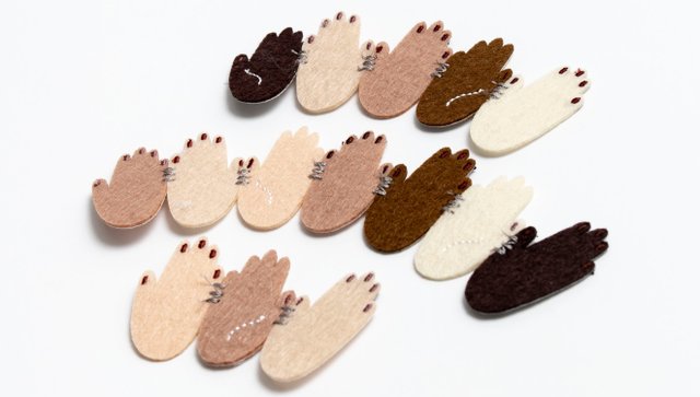  Felt Hands Banner, 2 of 2