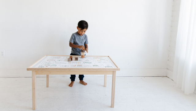 Table Top Modern City Play Mat, 4 of 8