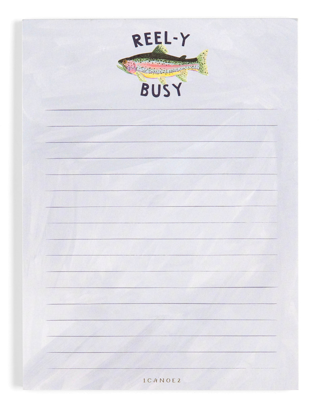 Reel-y Busy Fish Notepad, 1 of 2