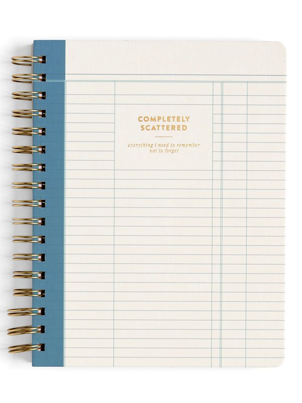 Completely Scattered 7×9 Spiral Notebook, 1 of 3