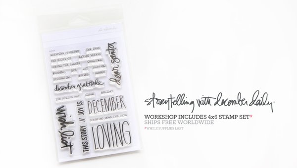 Storytelling with December Daily® 2016, 2 of 5