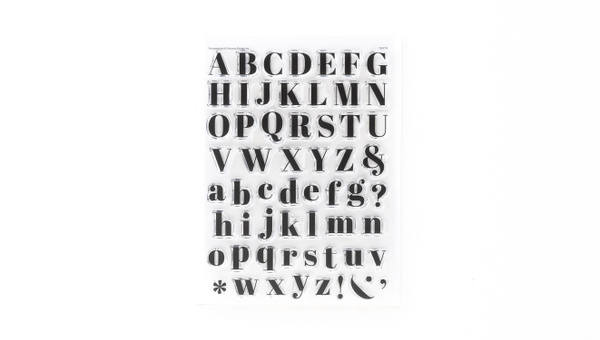 Alphas Are Awesome #41 6×8 Stamp Set, 1 of 2