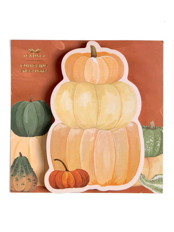 Stacked Pumpkins Sticky Notes, 2 of 3