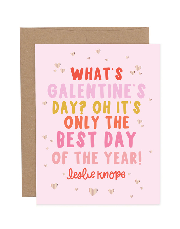 Galentine's Day Greeting Card, 1 of 1