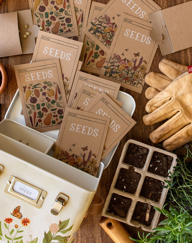 Flower Seed Storage Packets - 1canoe2