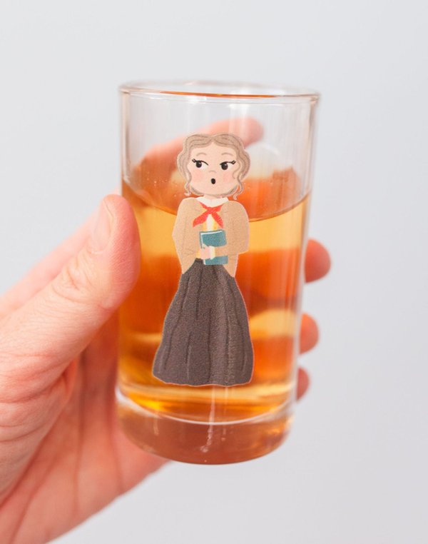 Little Women Jo March Mini Juice Glass , 1 of 2