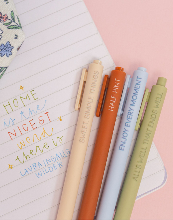 Little House On The Prairie Laura Ingalls Wilder Pen Set, 4 of 6