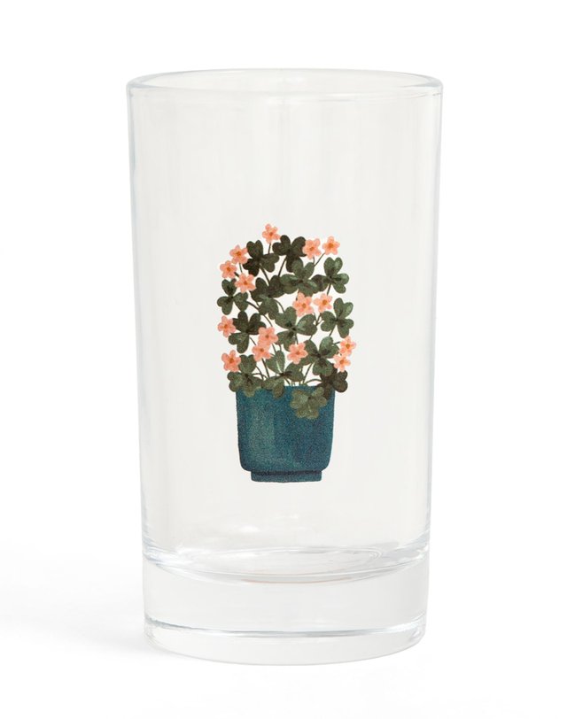 Shamrock Plant 6oz Mini Juice Glass, 2 of 2