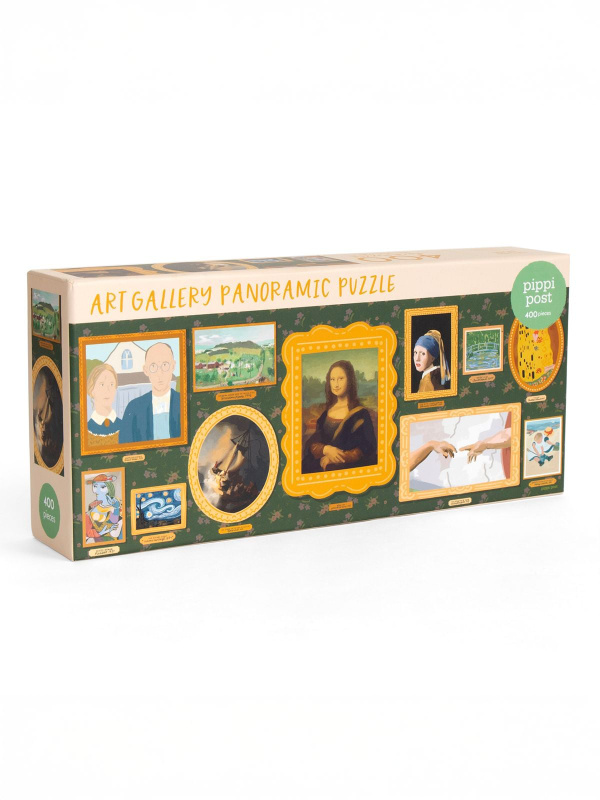 Famous Works of Art - 400 Piece Panoramic Jigsaw Puzzle, 1 of 5