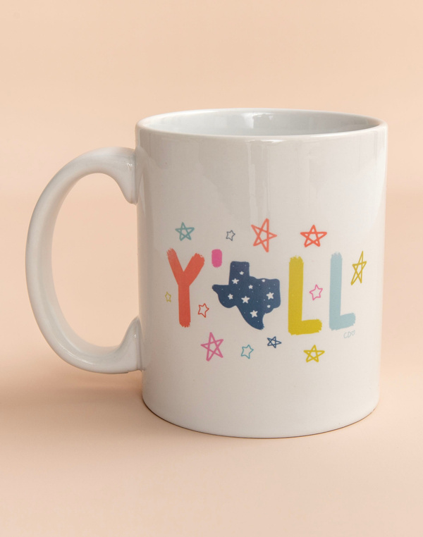 Texas Y'all Mug, 1 of 2