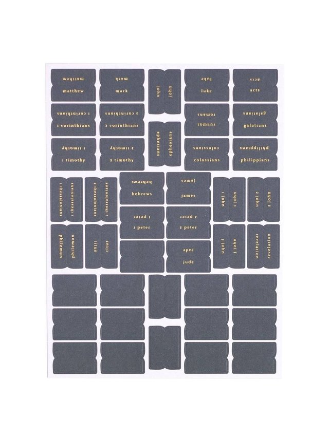 Navy & Grey Bible Tabs, 2 of 10