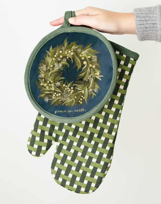 Wreath Pot Holder Set, 1 of 3