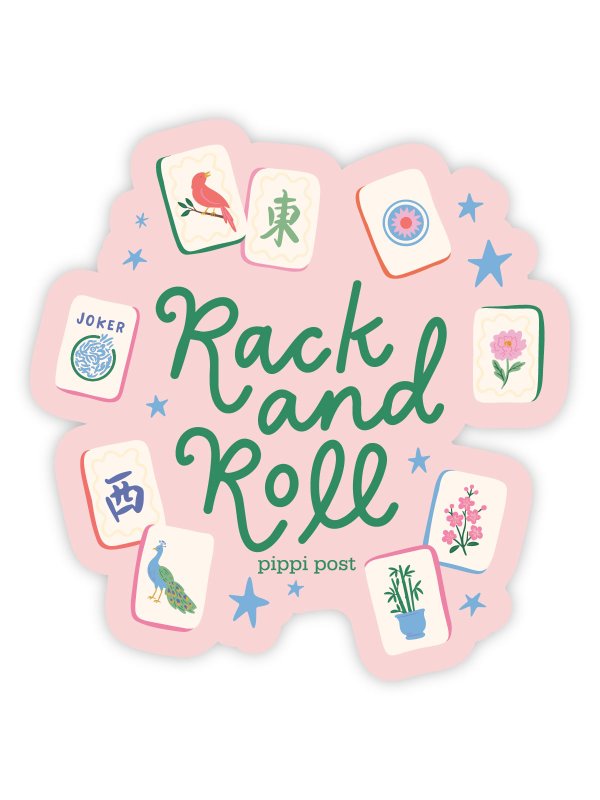 Rack and Roll Mahjong Decal Sticker, 2 of 2