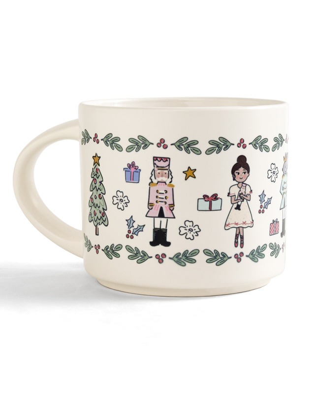 The Nutcracker Large Ceramic Christmas Mug, 3 of 5