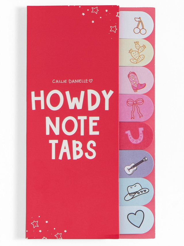 Howdy Western Sticky Note Tabs, 1 of 3