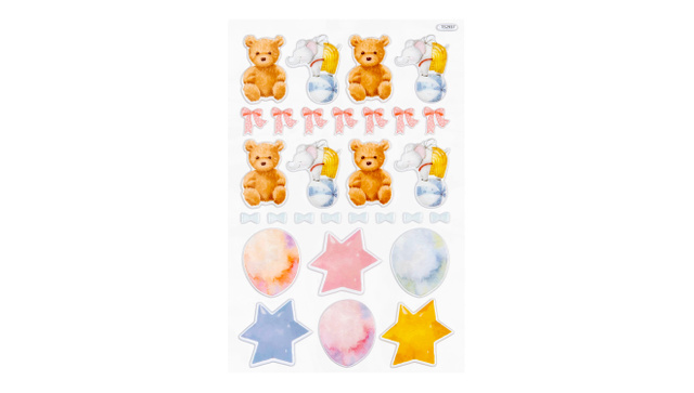 Little Ones 4×6 Puffy Stickers, 1 of 2