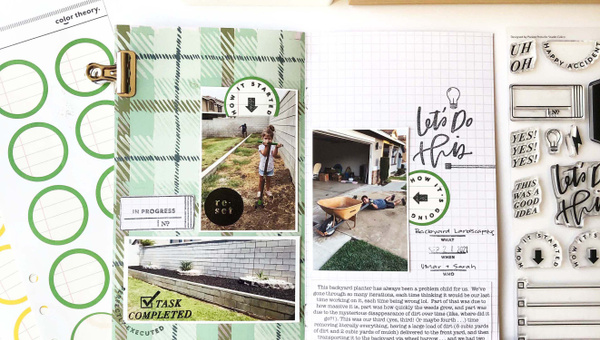 Stamp Set : 6×8 Let's Do This by Paislee Press, 7 of 7
