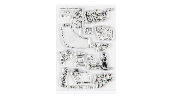 Stamp Set : 4×6 Northwest Territories by Kiley Bennett, 1 of 1