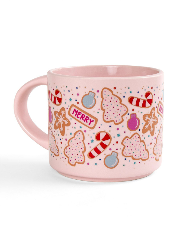 Holiday Cookies Christmas Large Ceramic Mug, 2 of 2